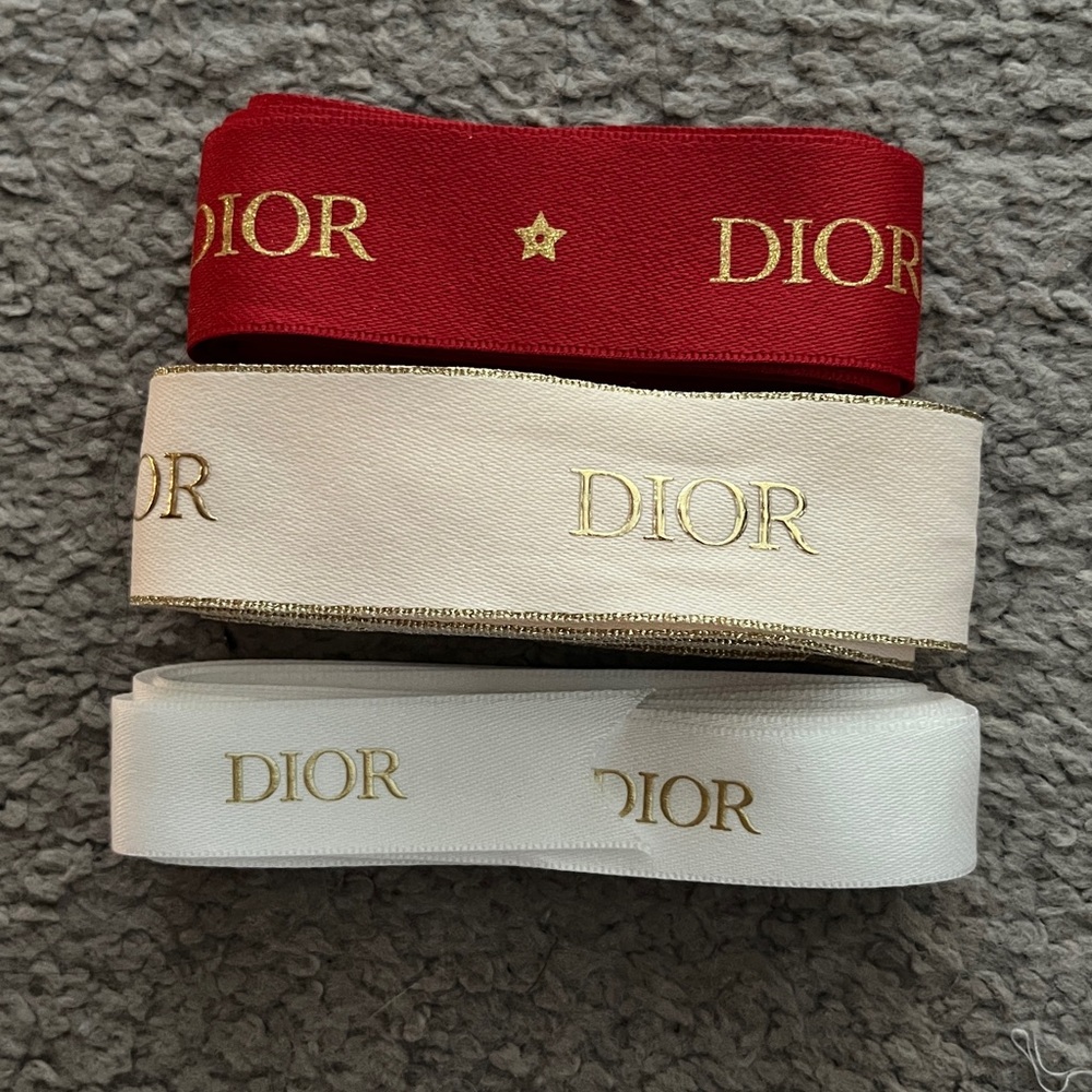 Dior ribbon ~157” total